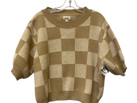 Sweater By Bibi In Checkered Pattern, Size: L Online Sale