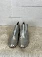 Boots Ankle Heels By Kelsi Dagger In Silver, Size: 7.5 For Discount