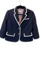 Blazer Designer By Neiman Marcus In Navy, Size: L For Sale