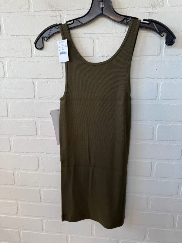 Top Sleeveless Basic By J. Crew In Green, Size: S For Discount