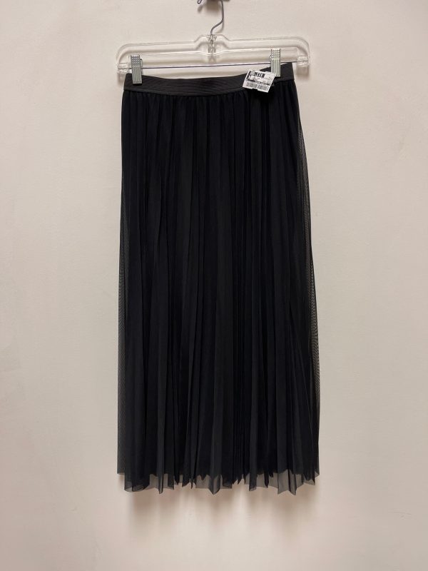 Skirt Midi By Clothes Mentor In Black, Size: 8 For Discount