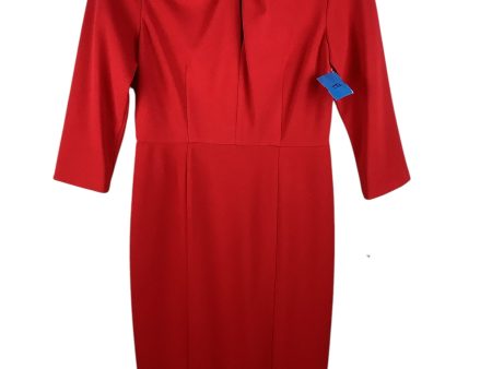 Dress Work By Donna Morgan In Red, Size: S Supply