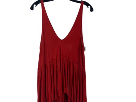 Tank Top By Kimichi Blue In Red, Size: M Cheap