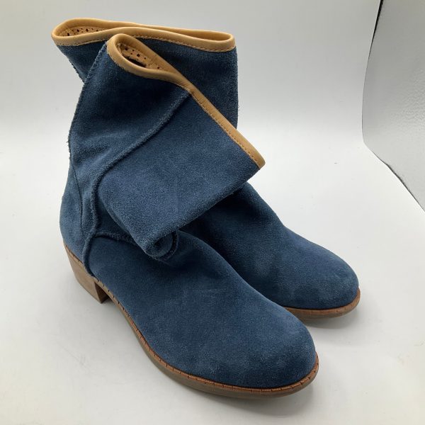 Boots Ankle Heels By Ugg In Blue, Size: 5.5 Discount