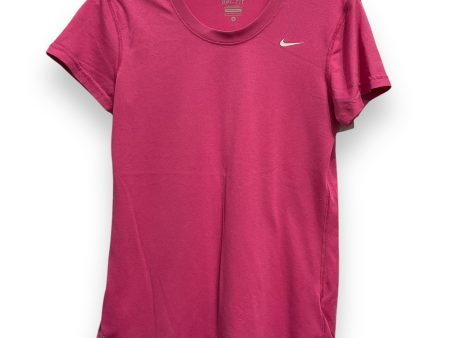 Athletic Top Short Sleeve By Nike Apparel In Pink, Size: S Online