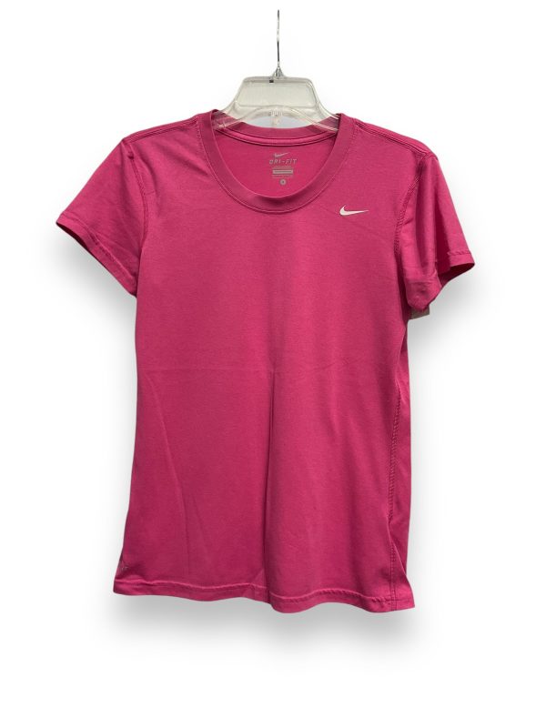 Athletic Top Short Sleeve By Nike Apparel In Pink, Size: S Online