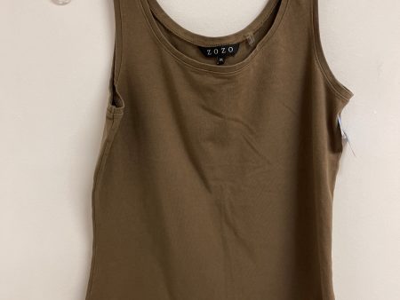 Tank Top By Zozo In Brown, Size: M For Cheap