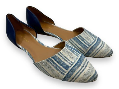 Shoes Flats By Tommy Hilfiger In Blue Denim, Size: 7 For Sale