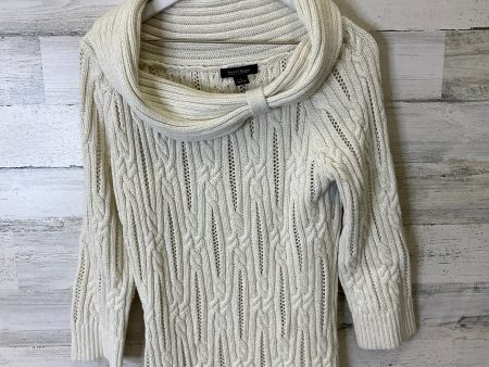 Sweater By White House Black Market In Cream, Size: L Cheap