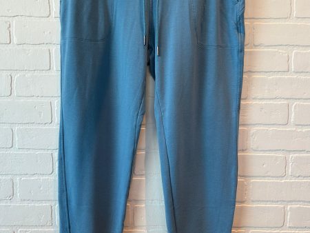 Athletic Pants By Athleta In Blue, Size: 12 For Sale