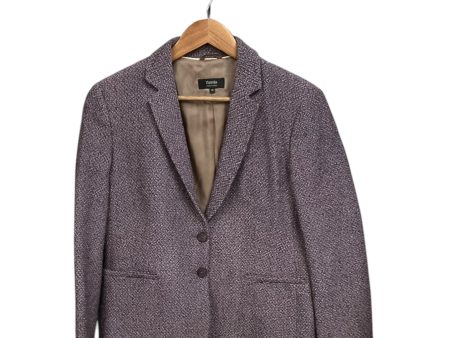 Blazer By Clothes Mentor In Purple, Size: L Cheap