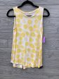 Top Sleeveless By Apt 9 In Yellow, Size: S Discount