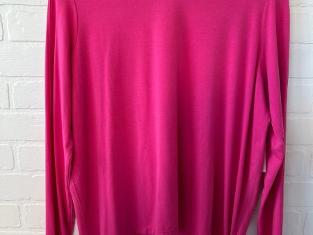 Athletic Top Long Sleeve Crewneck By Athleta In Pink, Size: Xs Online Sale