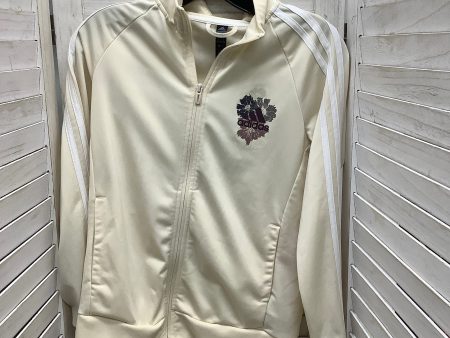 Athletic Jacket By Adidas In Ivory, Size: S Online Sale