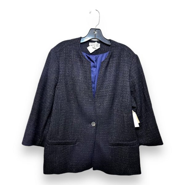 Blazer By Coldwater Creek In Black & Blue, Size: 18 Sale