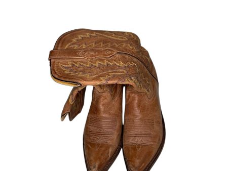 Boots Western By Old West In Brown, Size: 6 Supply