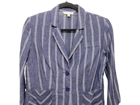 Blazer By Cabi In Striped Pattern, Size: 6 Fashion