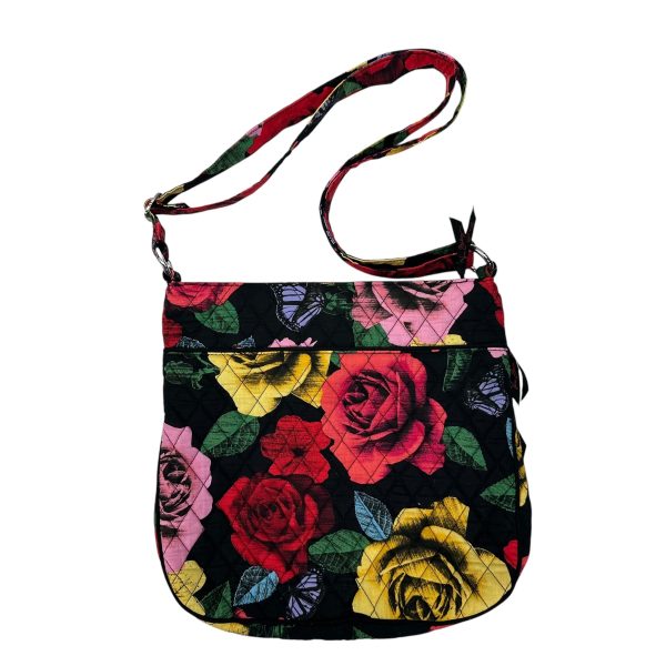 Crossbody By Vera Bradley In Floral Print, Size:Large Online now