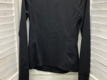 Athletic Top Long Sleeve Collar By Spyder In Black, Size: Sp Online Sale