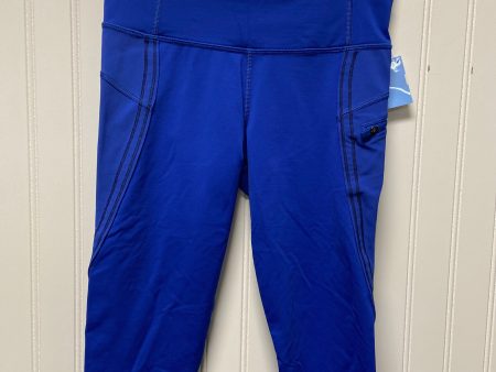 Athletic Capris By Lululemon In Blue, Size: S Sale