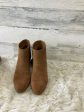 Boots Ankle Heels By Aldo In Brown, Size: 6.5 Hot on Sale