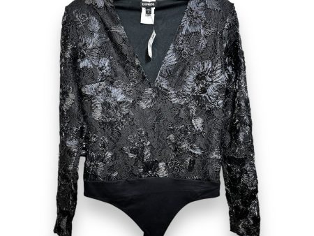 Bodysuit By Express In Black, Size: M Online