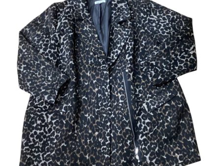 Coat Trench Coat By Ophelia Roe In Animal Print, Size: 2x Sale