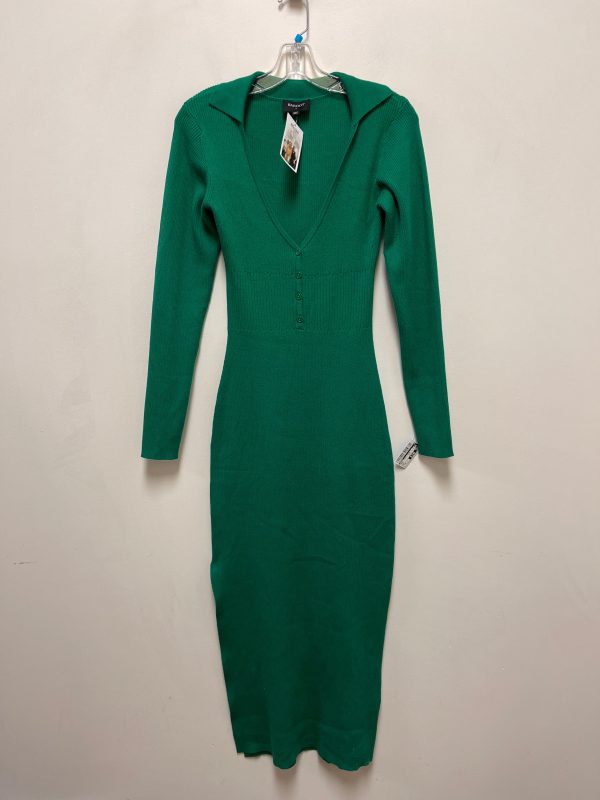 Dress Casual Maxi By Bardot In Green, Size: M Online