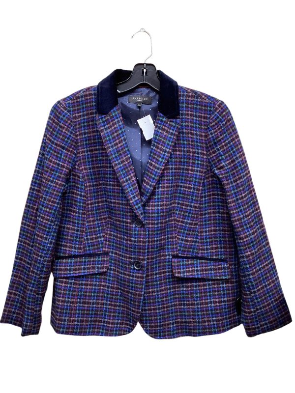 Blazer By Talbots In Multi-colored, Size: L Online Sale