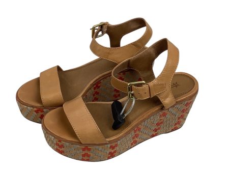 Sandals Designer By Frye In Tan, Size: 7.5 Online now