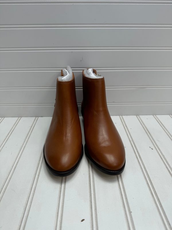 Boots Ankle Heels By J. Crew In Brown, Size: 5.5 Online now