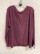 Top Long Sleeve By Calia In Purple, Size: Xl Cheap