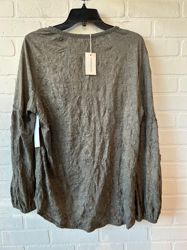 Top Long Sleeve By Sundance In Green, Size: Xl Discount