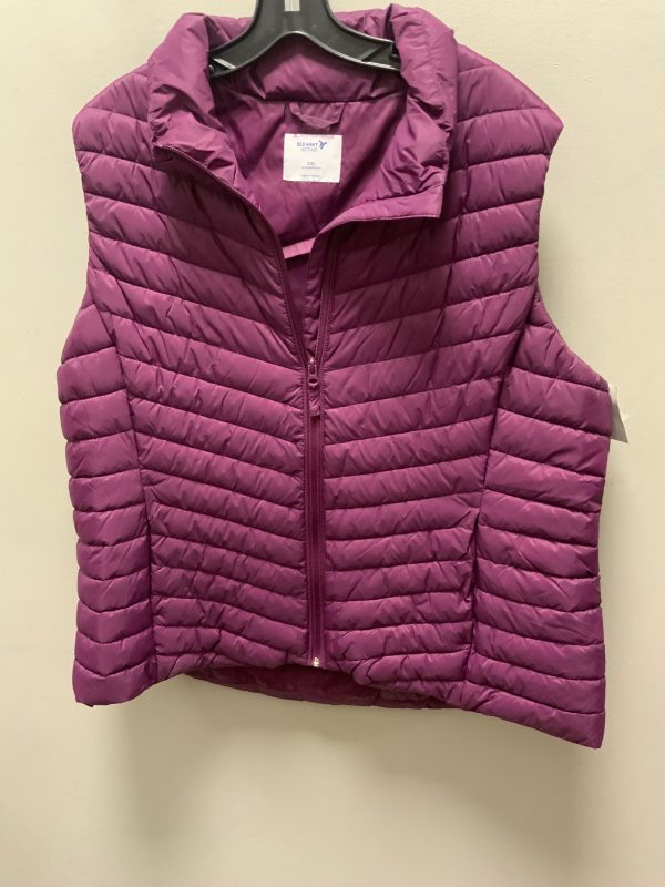 Vest Puffer & Quilted By Old Navy In Maroon, Size: Xxl Online Sale