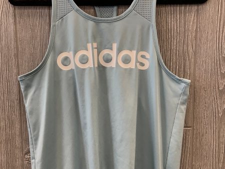 Athletic Tank Top By Adidas In Blue, Size: S Online now