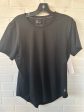 Athletic Top Short Sleeve By Spyder In Black, Size: L Hot on Sale