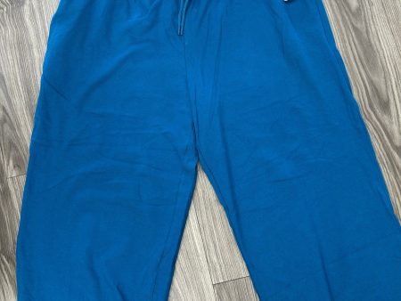 Athletic Pants By Terra & Sky In Blue, Size: Xl on Sale