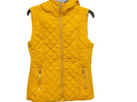 Vest Puffer & Quilted By New York And Co In Mustard, Size: S Hot on Sale