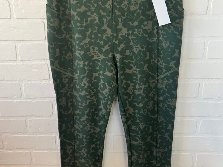 Athletic Leggings By Cabi In Green, Size: 8 Discount