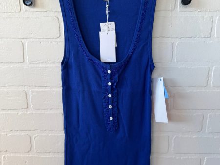 Top Sleeveless Basic By J. Crew In Blue, Size: S For Sale