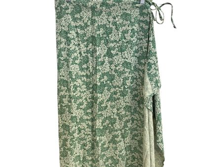 Skirt Midi By Free People In Green, Size: S For Sale