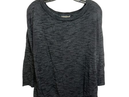 Linen Blend Sweater By Banana Republic In Grey, Size: L Online Hot Sale