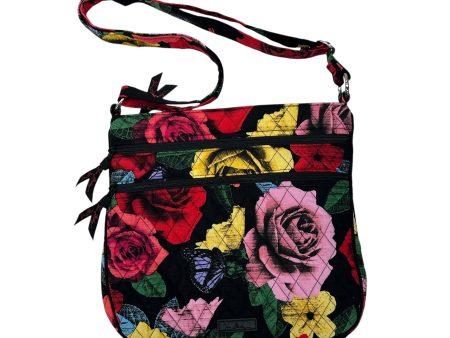 Crossbody By Vera Bradley In Floral Print, Size:Large Online now