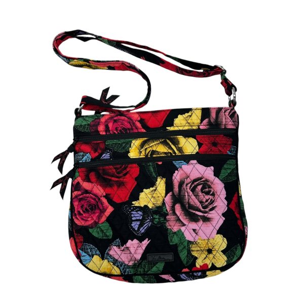 Crossbody By Vera Bradley In Floral Print, Size:Large Online now