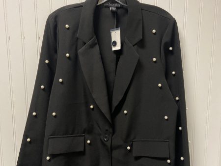 Blazer By Clothes Mentor In Black, Size: L Supply