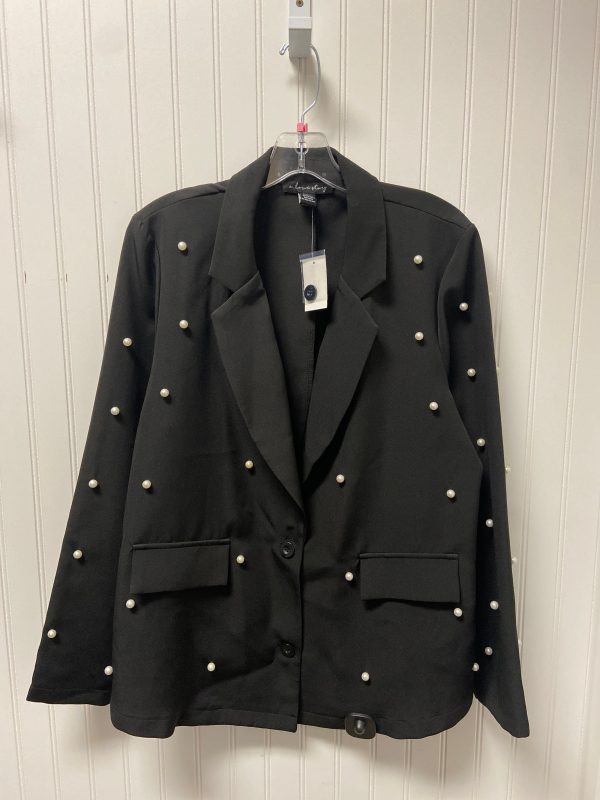 Blazer By Clothes Mentor In Black, Size: L Supply