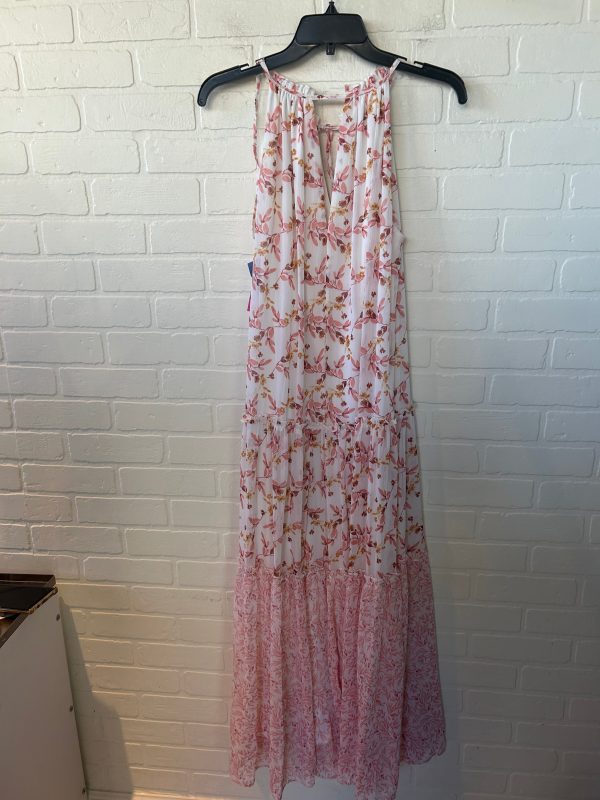 Dress Casual Maxi By DREW In Pink & White, Size: M Hot on Sale