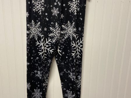 Pants Leggings By Clothes Mentor In Black & White, Size: Xl Cheap