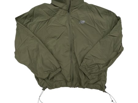 Athletic Jacket By New Balance In Green, Size: S For Cheap