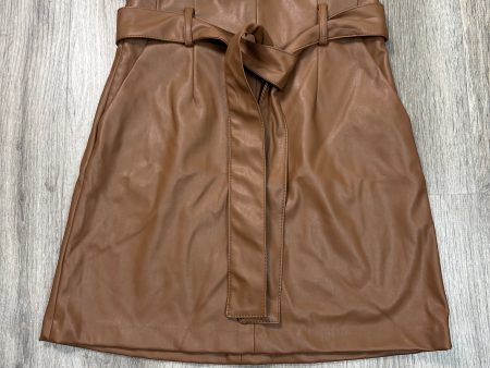 Skirt Mini & Short By Banana Republic In Brown, Size: Xs Sale